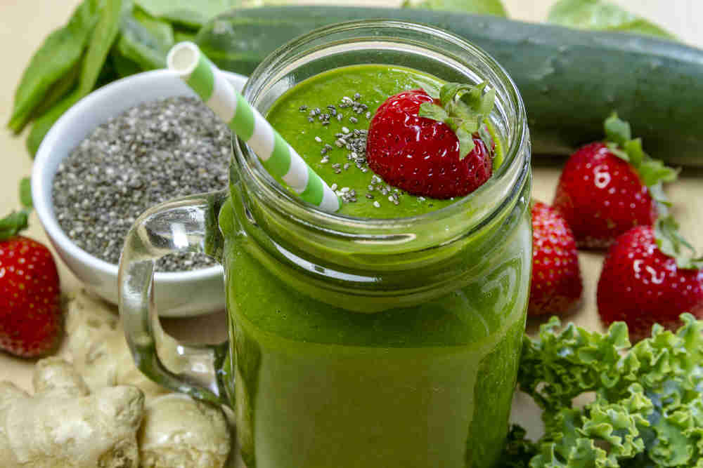 Healthy Green Ginger Root Smoothie Green Ginger Root Smoothie