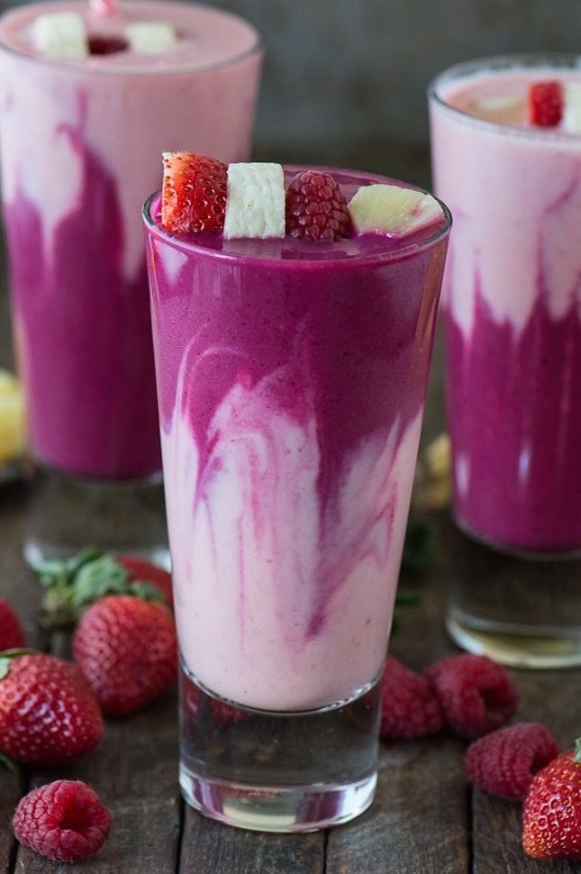 layered Smoothies Eyesight health