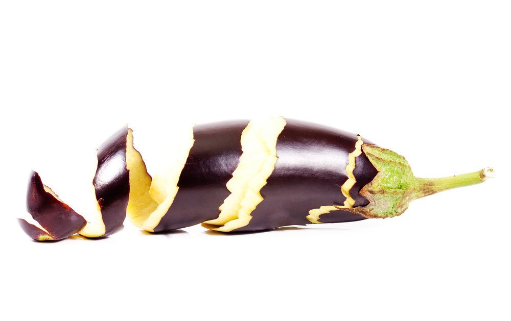 eggplant peel