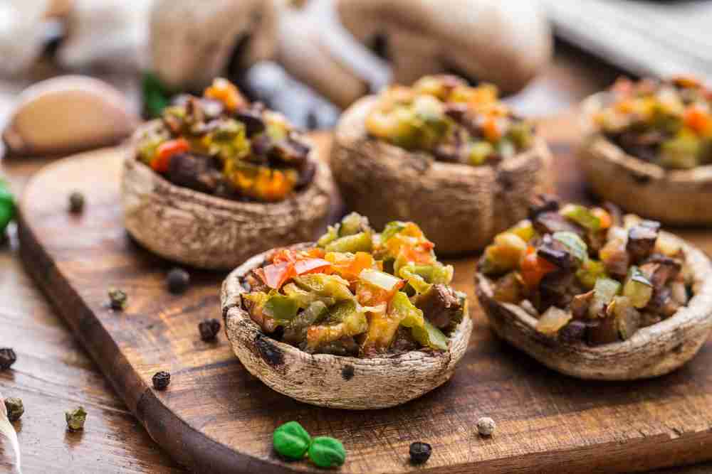 stuffed portobello mushrooms