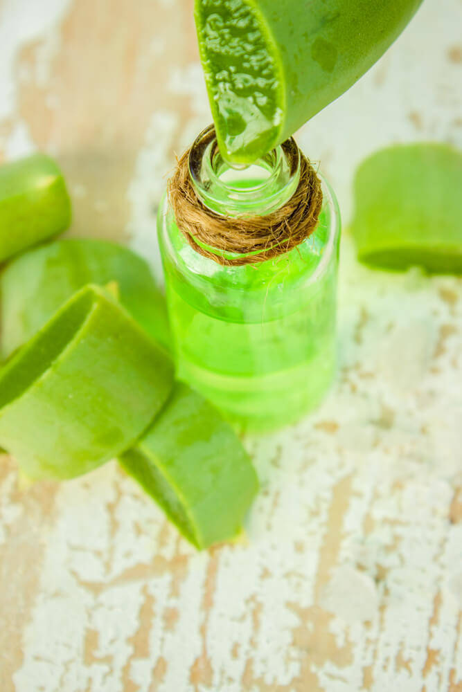organic aloe vera gel