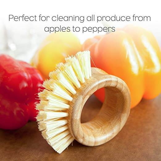 vegetable scrub brush